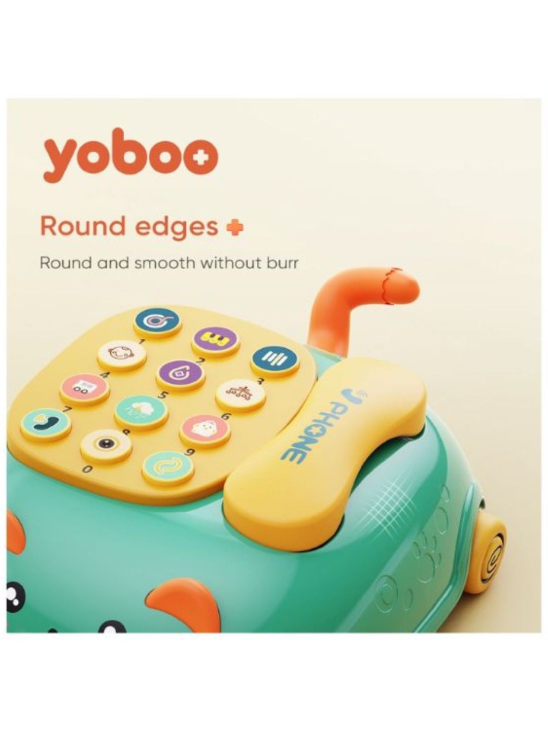 Yoboo Little Cat Music Phone Toy (Green- Image 3)