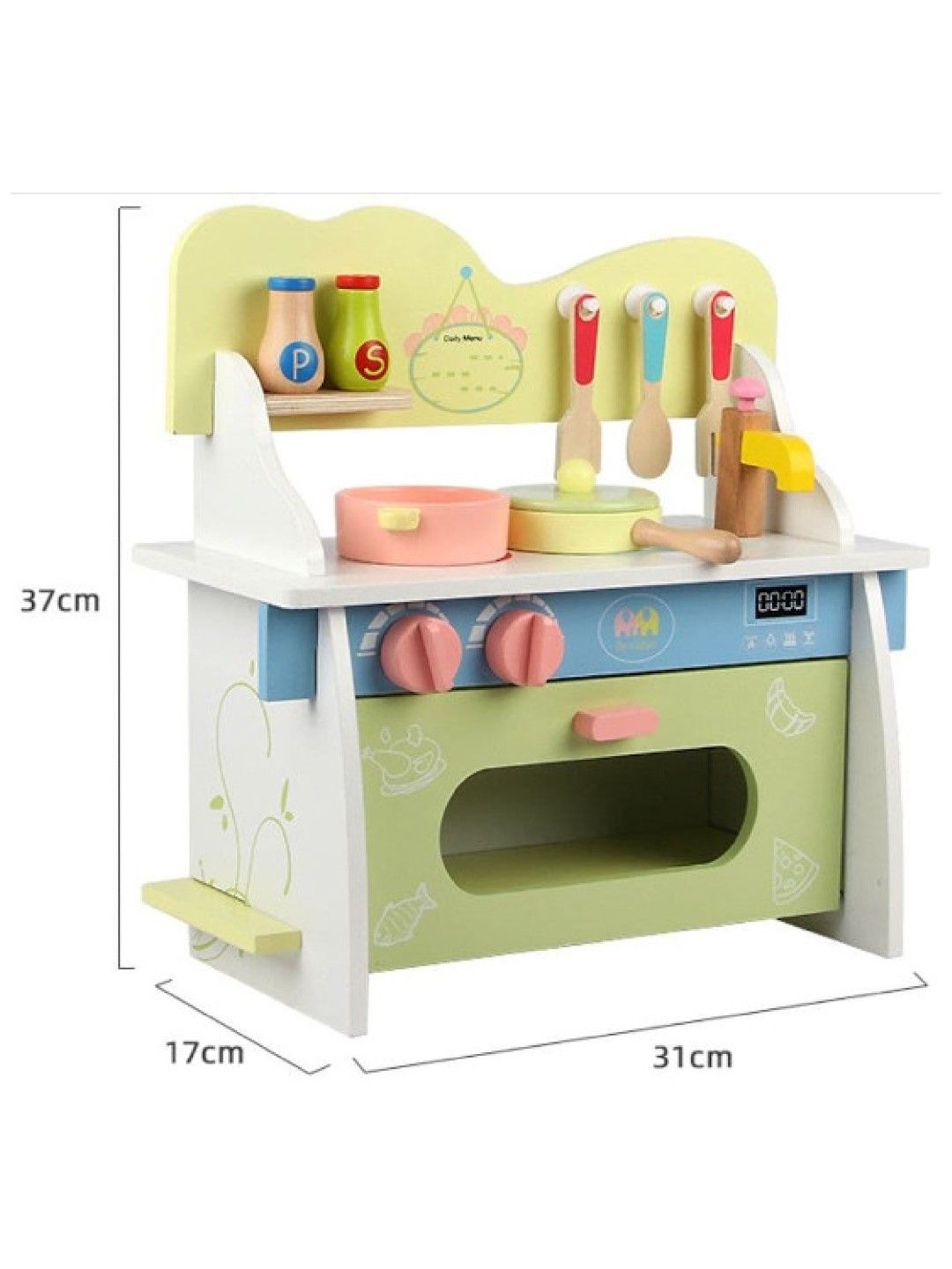 Hungry Hippo PH Mini Color Kitchen (Green- Image 2)