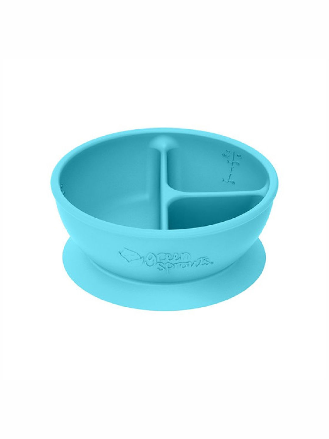 Green Sprouts Learning Bowl (Aqua- Image 1)