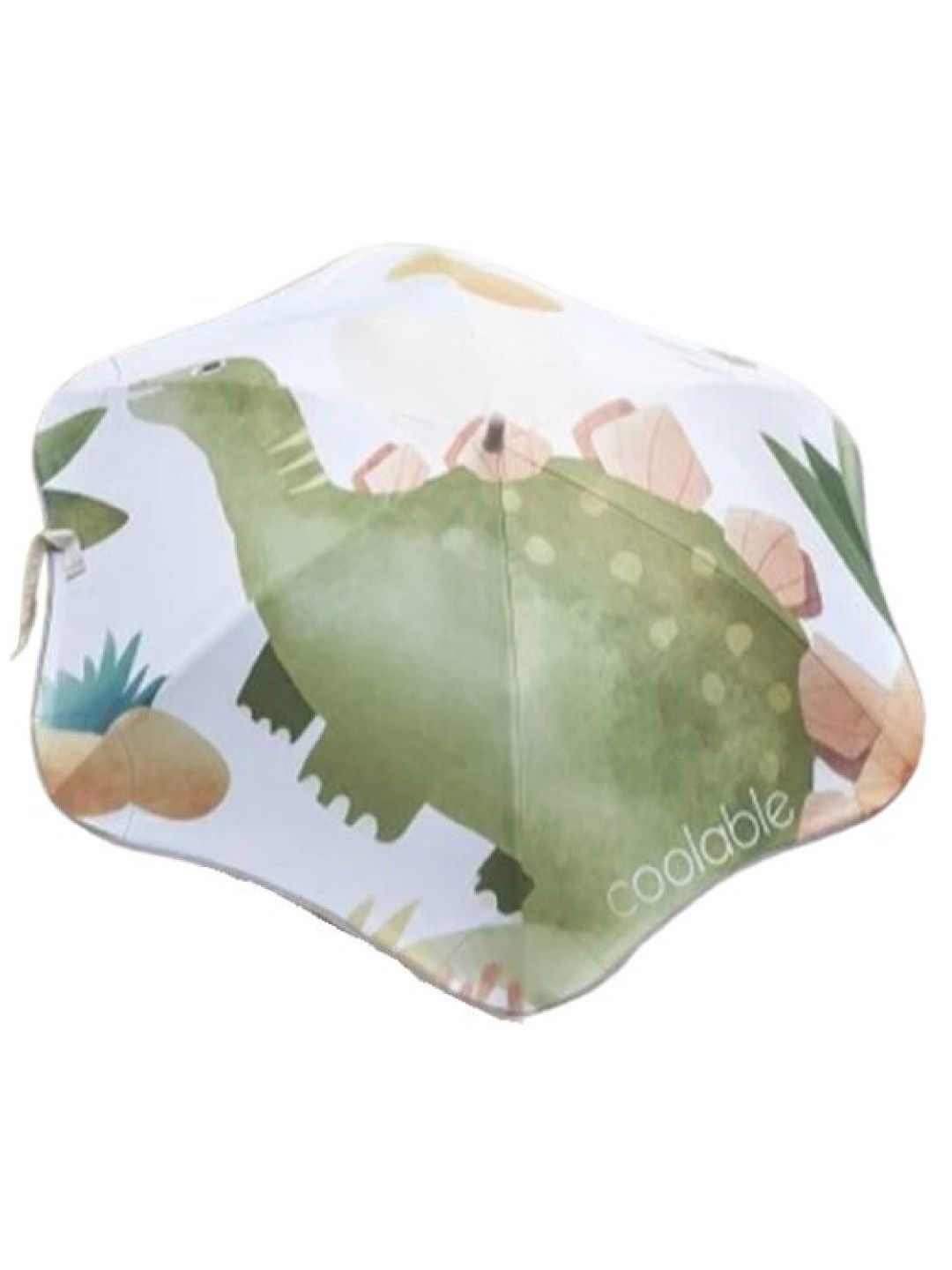 Coolable Double Sided Kids Umbrella - Green Dino