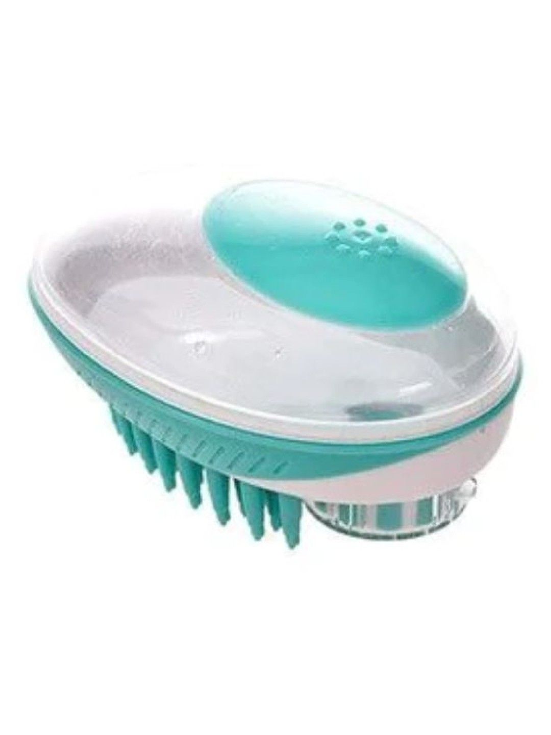 QT Hub Pet Bath Massage Brush (Green- Image 1)