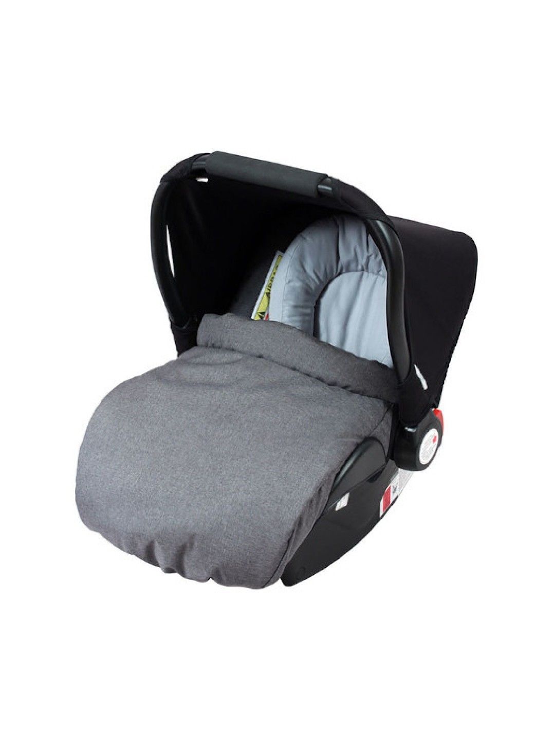 Looping Squizz 3 Stroller with Carseat (Travel System) (Grey & Black- Image 4)