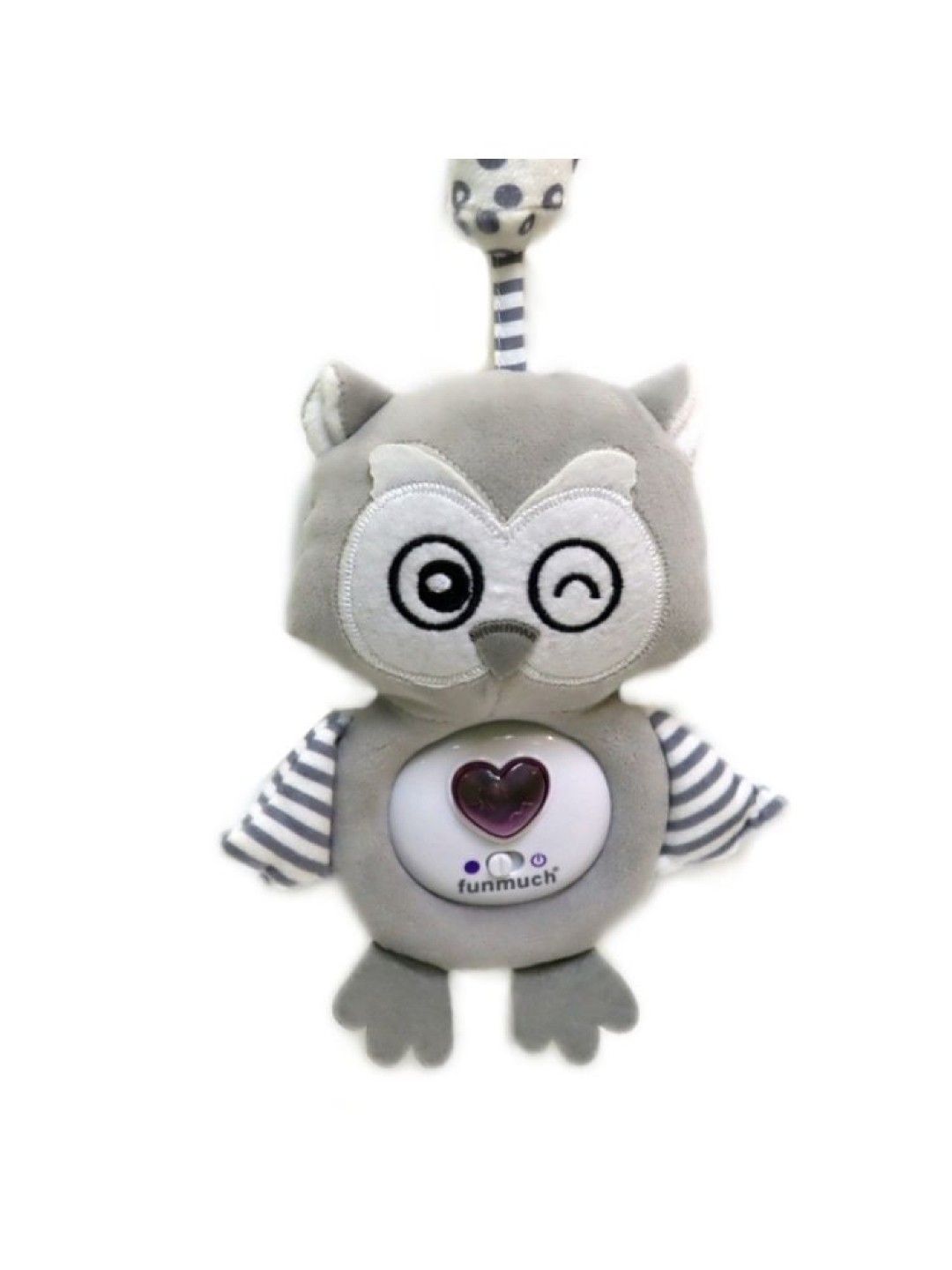 Kidsplay Calm Doll Baby Soothing Toys (Grey Owl- Image 2)