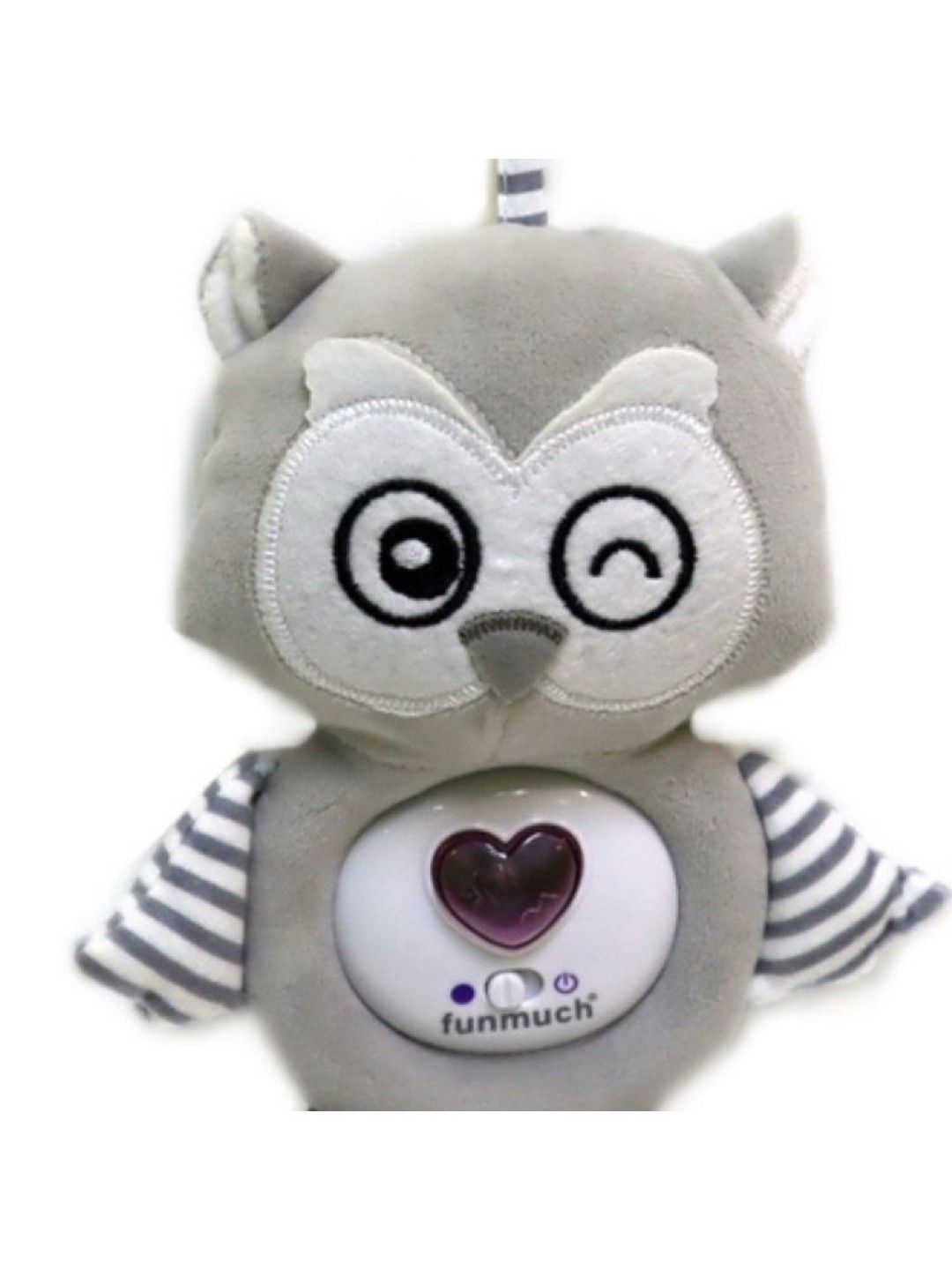 Kidsplay Calm Doll Baby Soothing Toys (Grey Owl- Image 3)