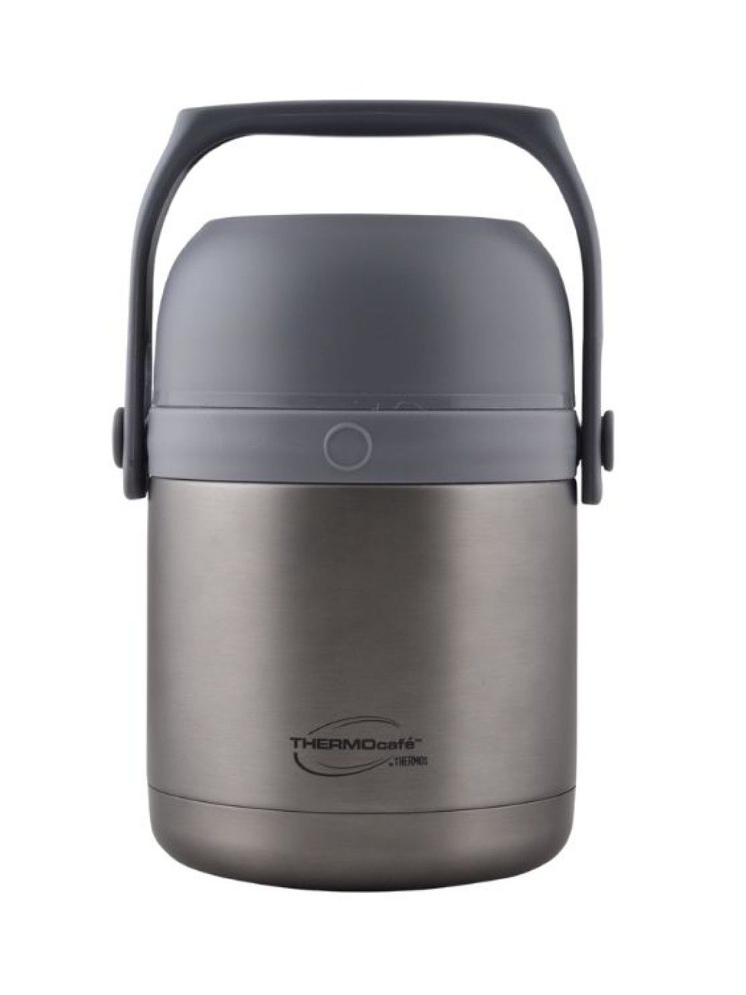 Thermos Tifilo 1200 Thermocafe Lunch Box Stainless Steel Jar - Grey (1.2L)