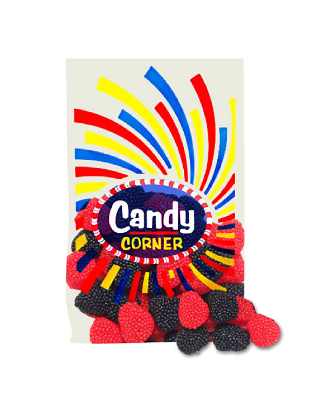 Fini Candy Corner Gummy Berries (300g)