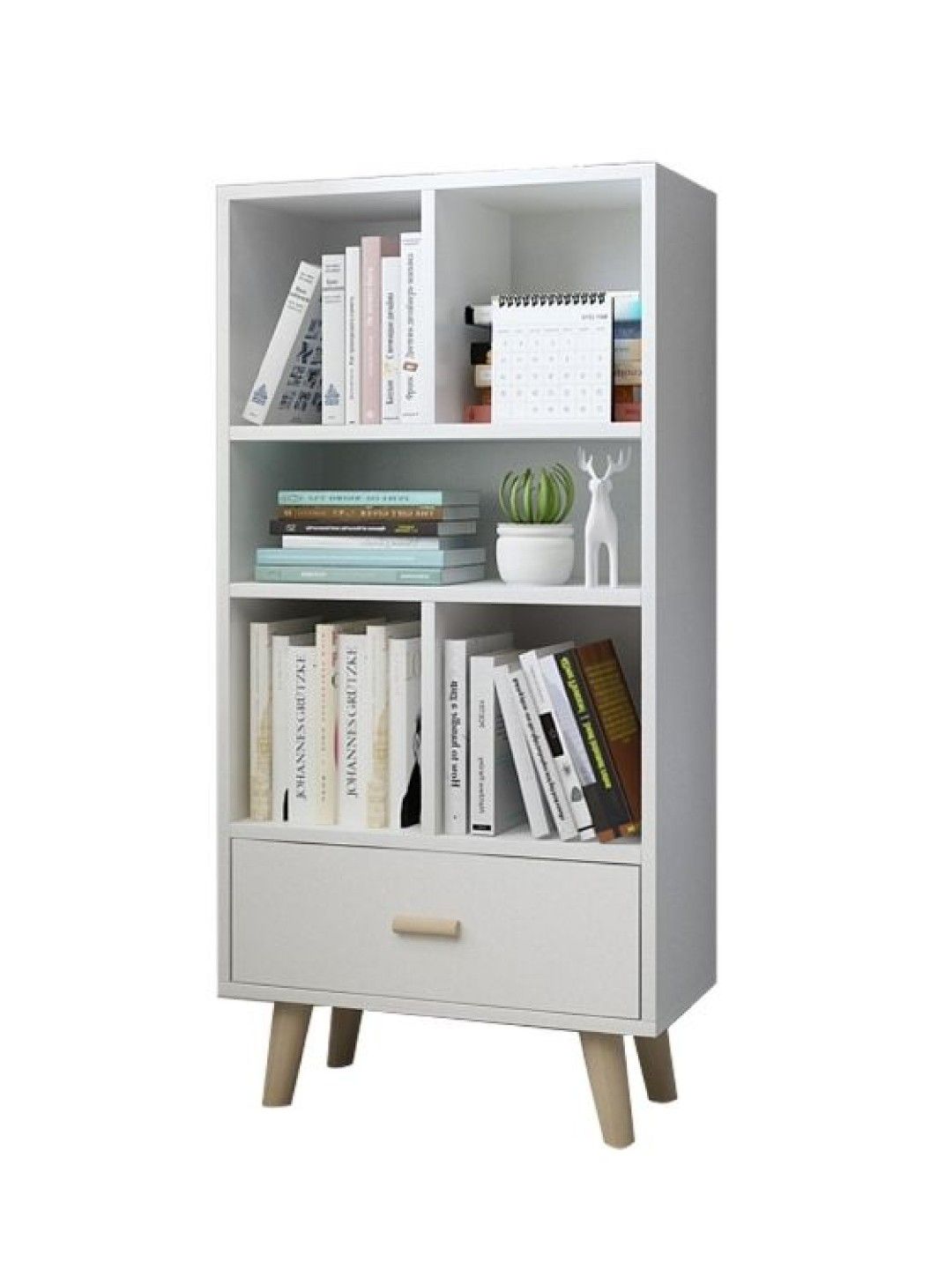 Furnlite Nordic Shelf (White) (No Color- Image 1)