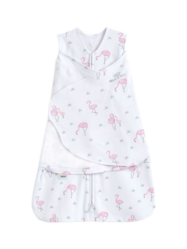 Halo Multiway Swaddle (Flamingos) edamama