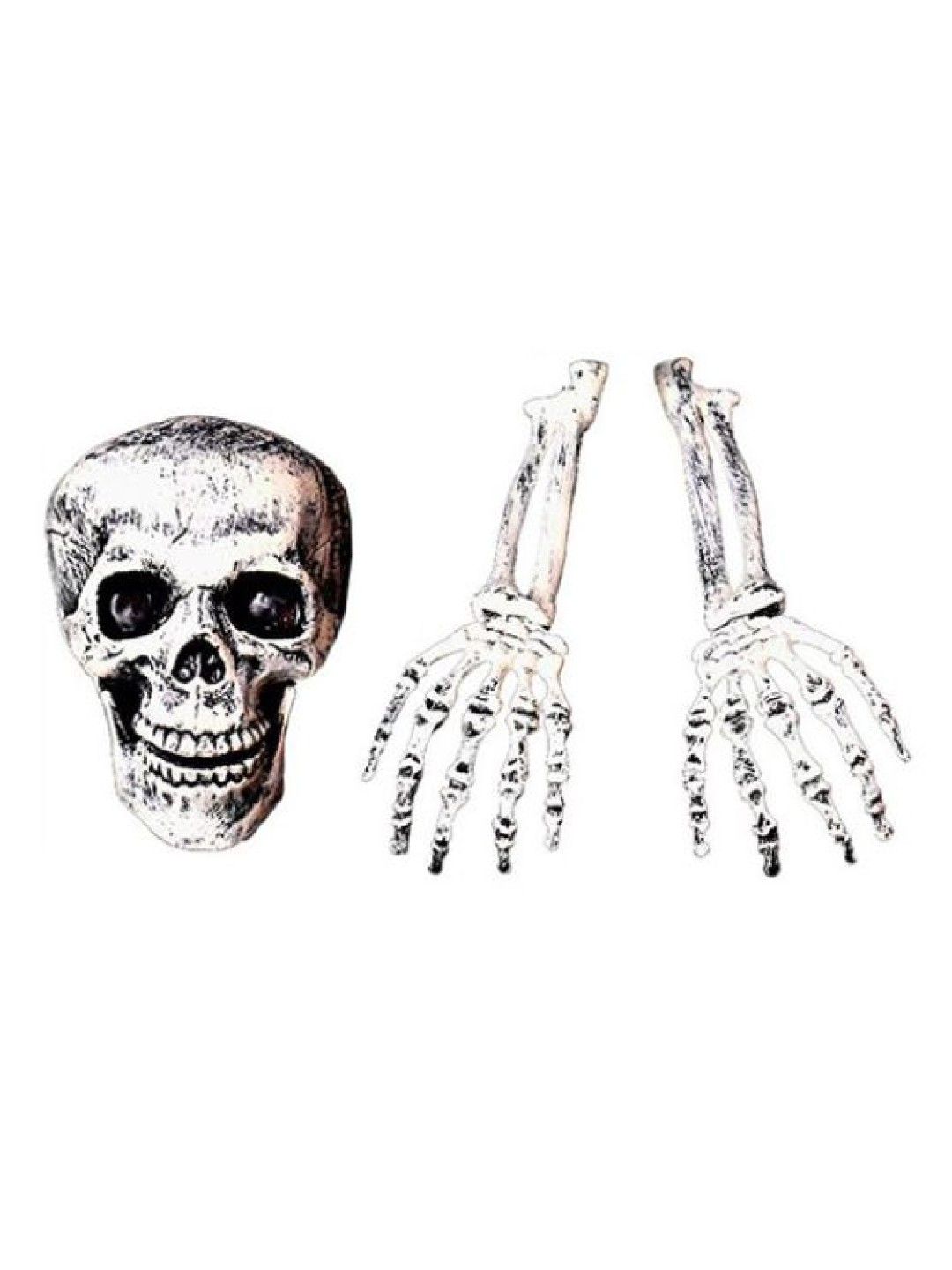Elves of the Party Halloween Decor: Skeleton Skull and Hands
