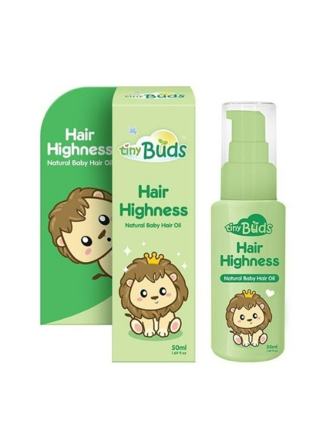 Tiny Buds Hair Highness Natural Baby Hair Oil (No Color- Image 2)