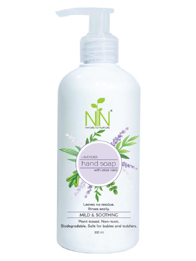 Nature to Nurture Plant Based Hand Soap Lavender (300ml)