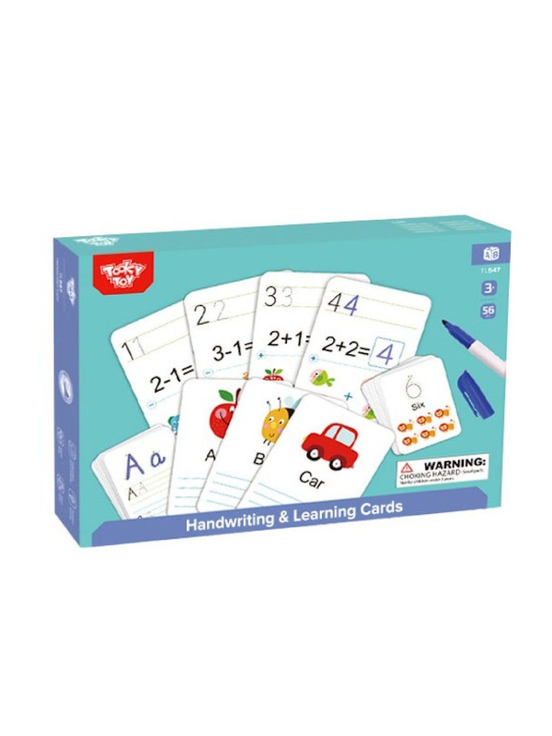 Tooky Toy Handwriting and Learning Cards (No Color- Image 1)