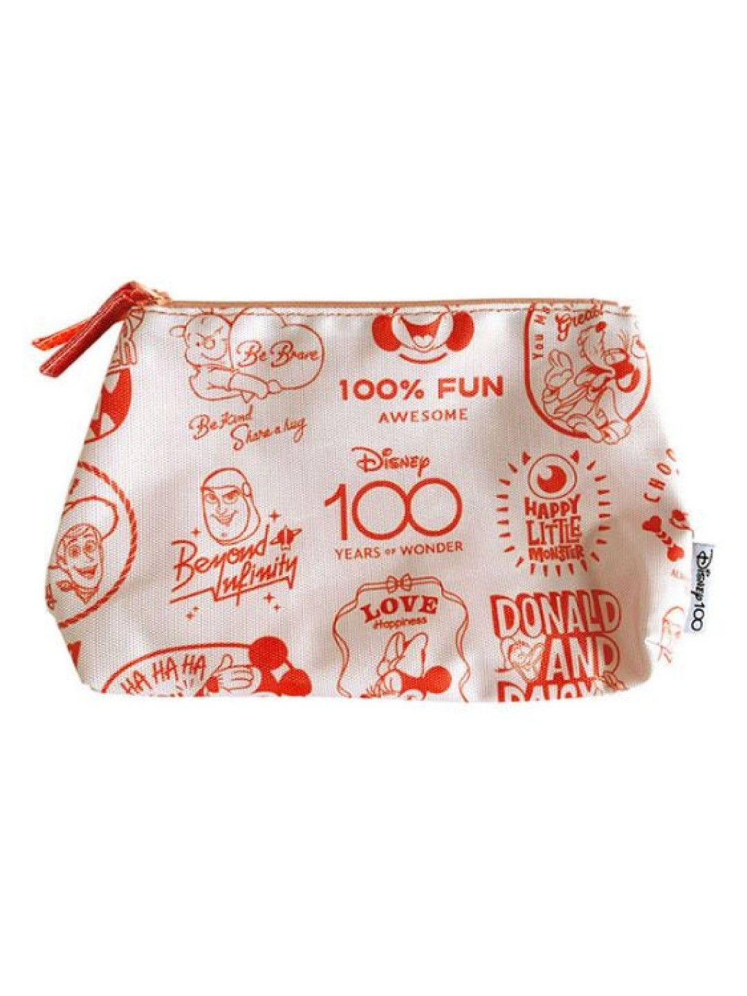 Zippies Disney 100 Multipurpose Pouch (Happy Faces- Image 1)