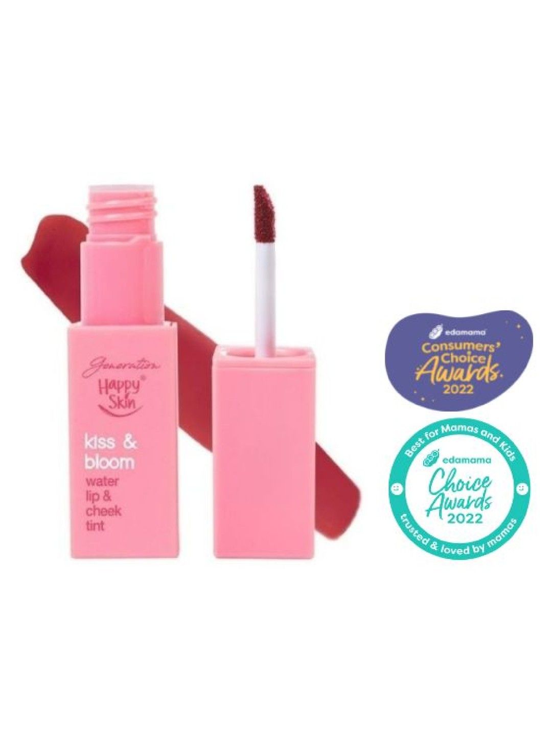 Happy Skin Generation Kiss & Bloom Water Lip & Cheek Tint (Serene- Image 1)