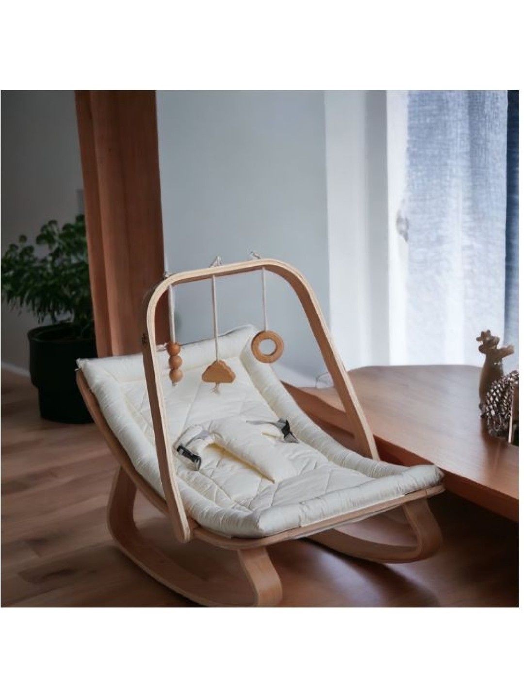 The Nurserie PH Harper Wooden Baby Rocker (No Color- Image 2)