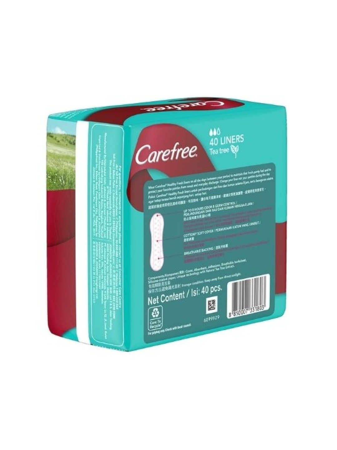 Carefree Healthy Fresh Panty Liners (40s) (No Color- Image 3)