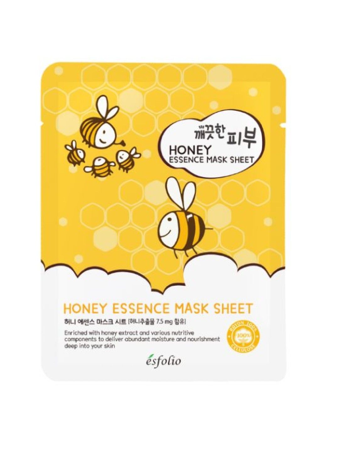 Esfolio Honey Essence Mask Sheet