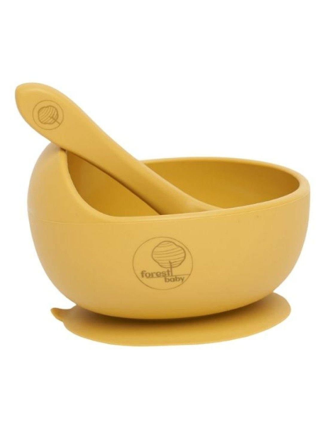 Forest Baby Silicone Bowl and Spoon Set Earthy Collection