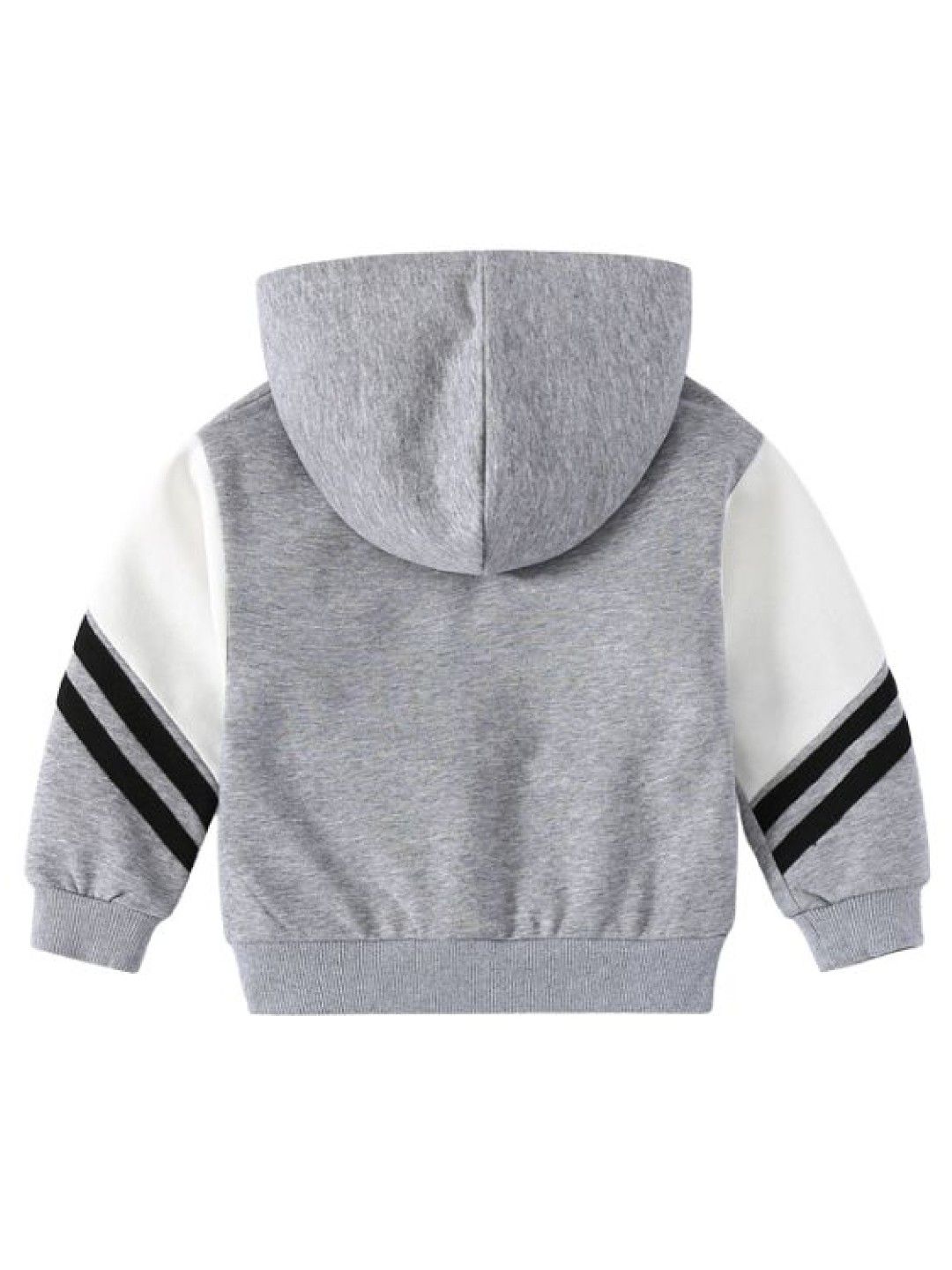 Cottonkind Hooded Zipped Jacket (Grey- Image 2)