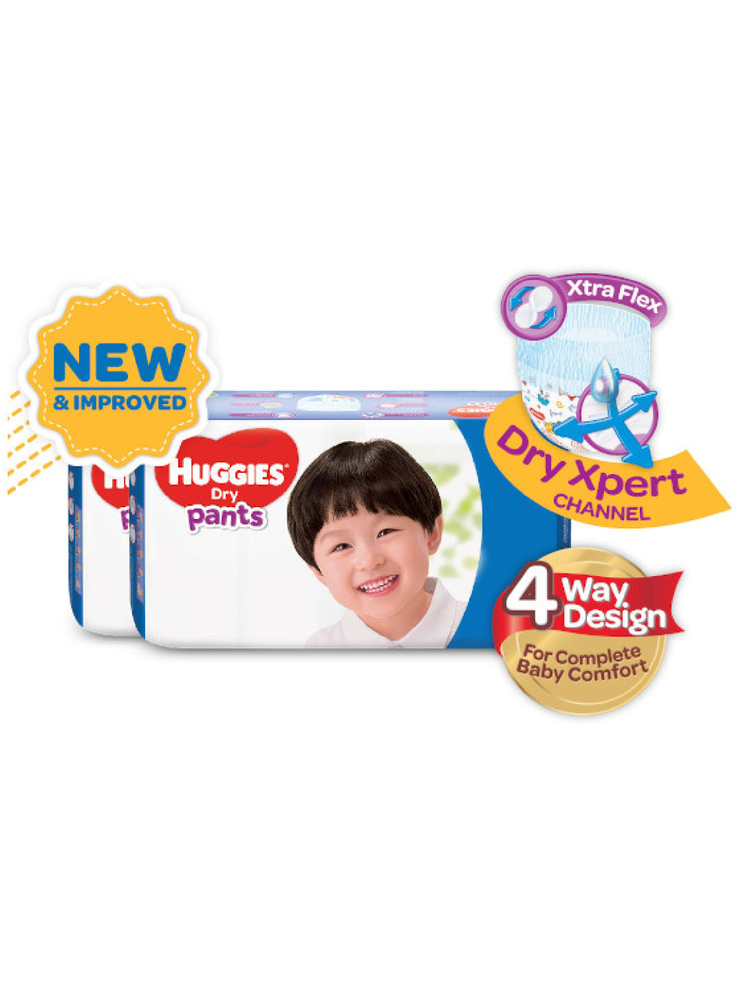 Buy Huggies Complete Comfort Wonder Pants, Double Extra Large (XXL) Combo  Pack of 2, 24 count Per Pack, (48 count) & Mamaearth Natural Repellent  Mosquito Patches For Babies with 12 Hour Protection