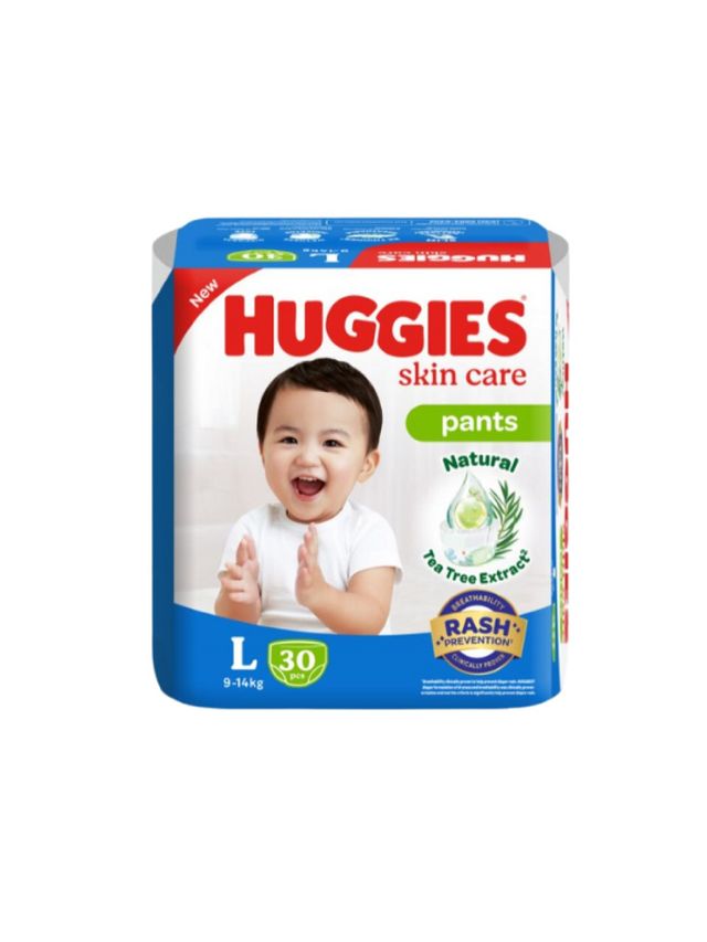 Huggies Skin Care Pants Large - 30 pcs