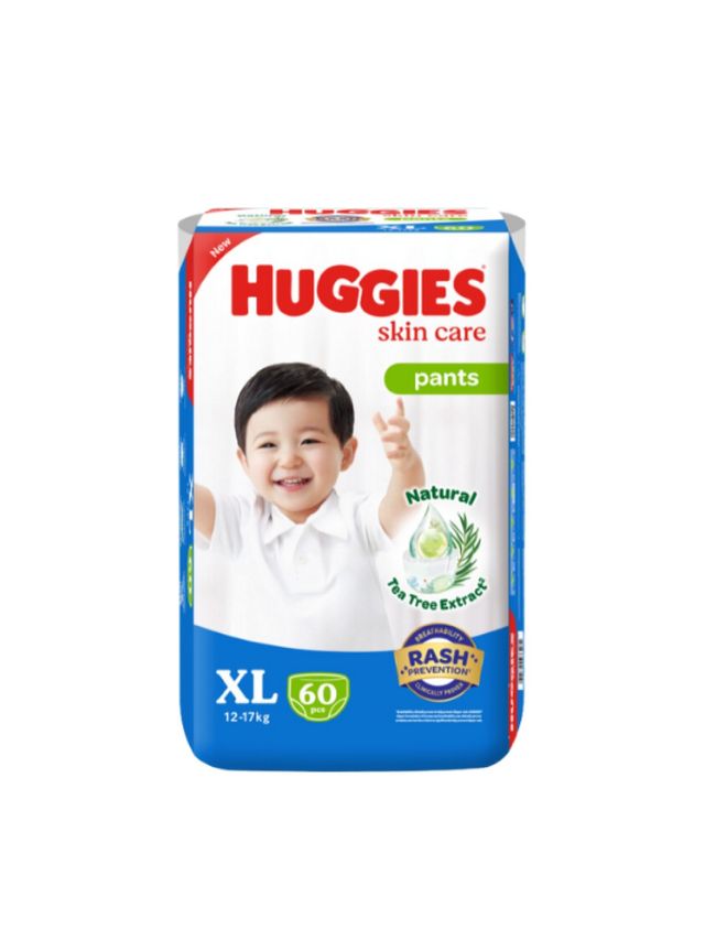 Huggies Skin Care Pants XL - 60 pcs