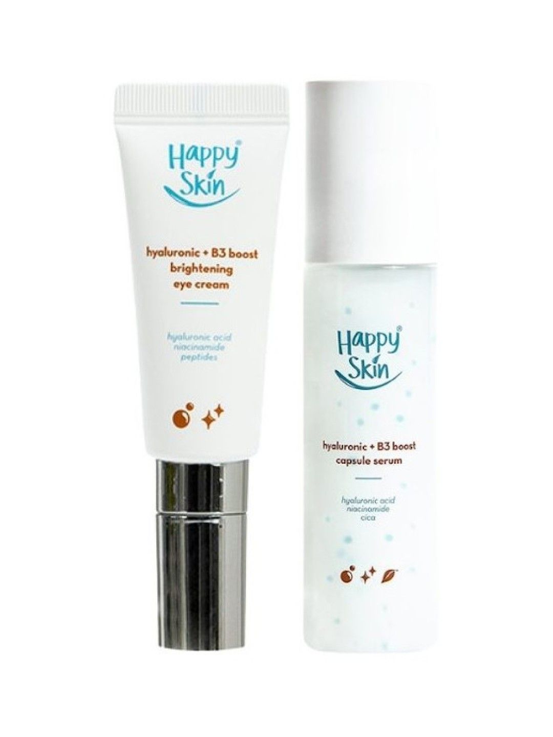 Happy Skin Hyaluronic Hydration Boost Duo (Capsule Serum + Eye Cream)