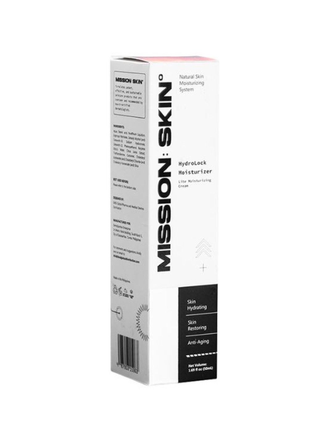 DMD Skin Sciences Mission: Skin HydroLock Lite Moisturizing Cream 50ml (No Color- Image 1)