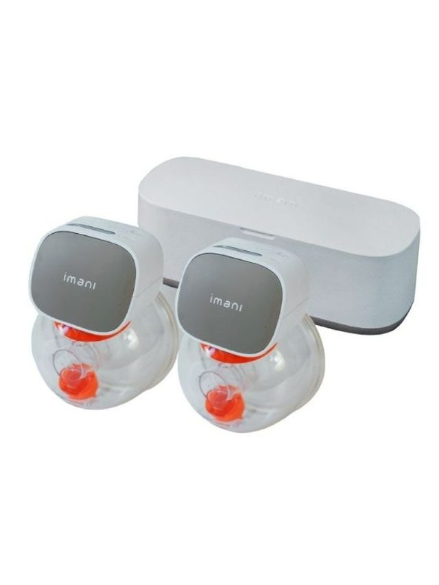 imani I2 Plus Wearable Breast Pump (Pair) With Charging Dock