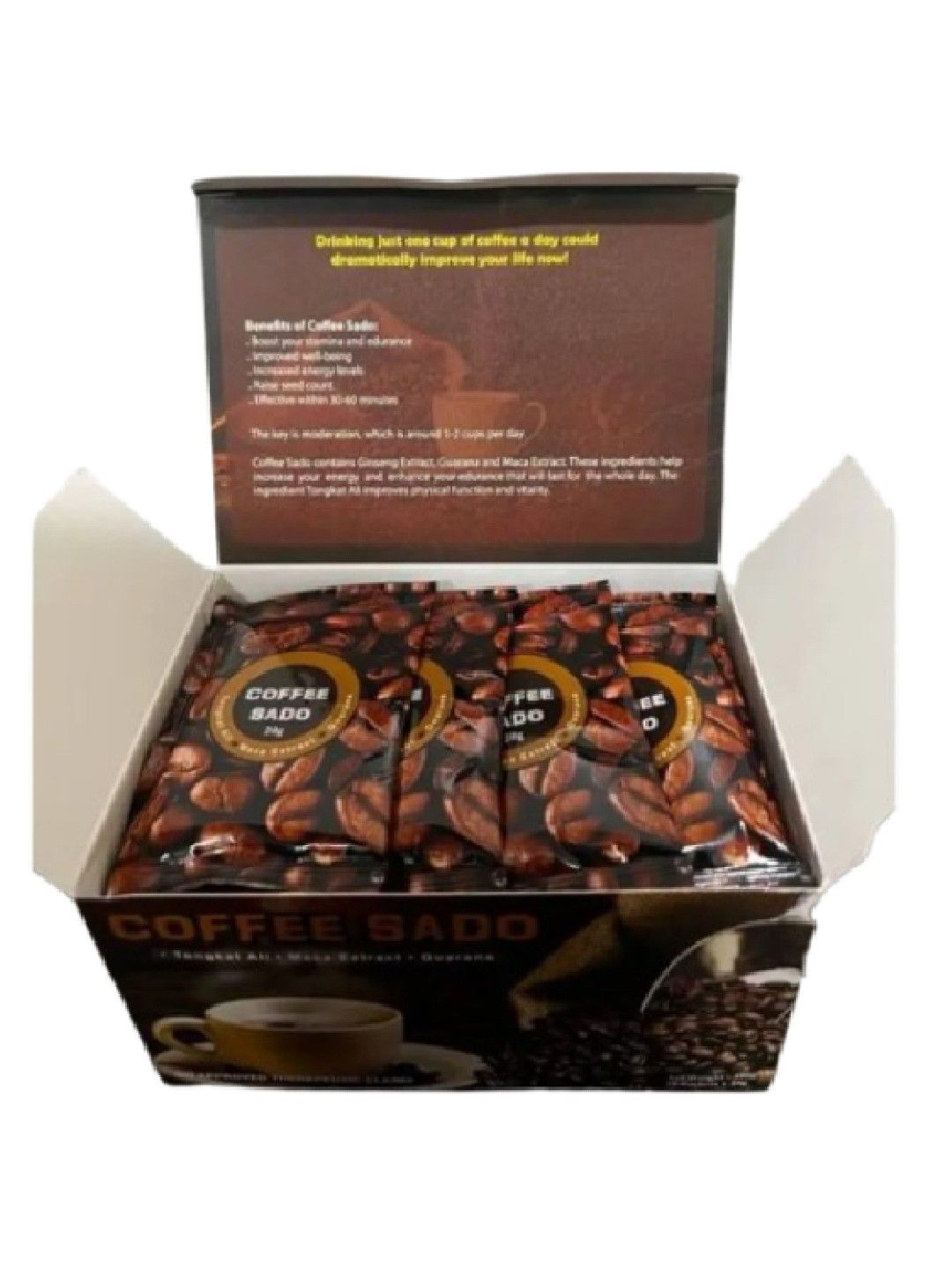 QT Hub Coffee Sado 20g (1 Sachet) (No Color- Image 2)
