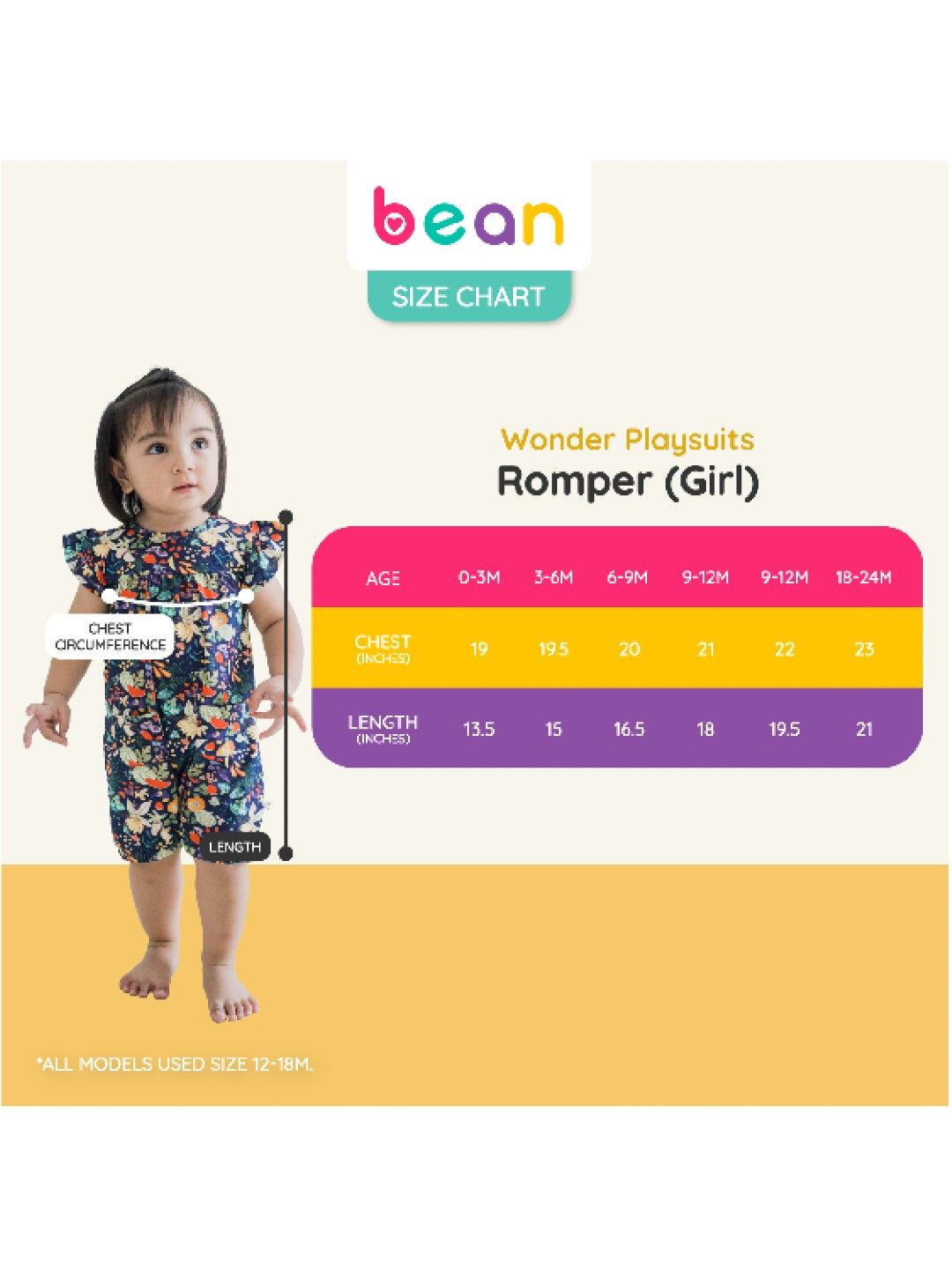 bean fashion Wonder Playsuits Anina Rubio Seahorse Palaui Flutter Sleeves Romper (No Color- Image 2)