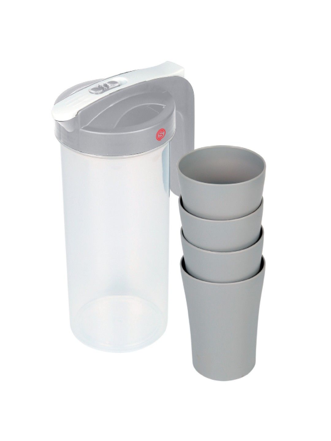 Sunbeams Lifestyle Slique Pitcher Set 1.6 L With 4 Cups (5 pcs)
