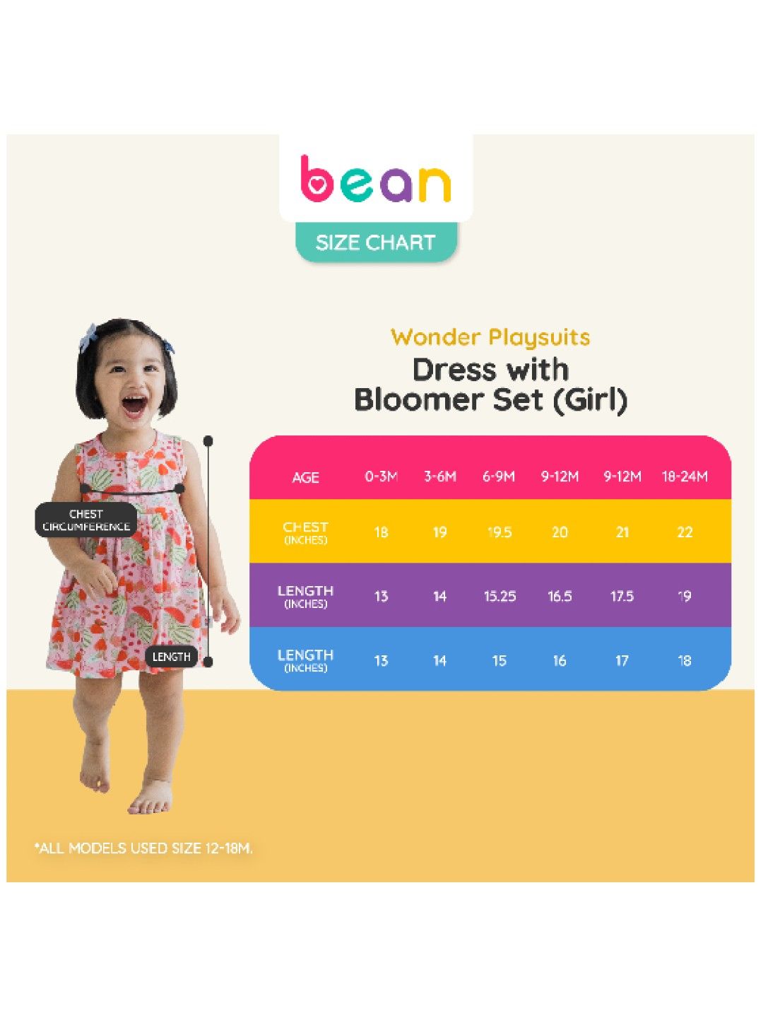 bean fashion Wonder Playsuits Anina Rubio Turtle Aklan Dress with Bloomer Set (Multicolor- Image 4)