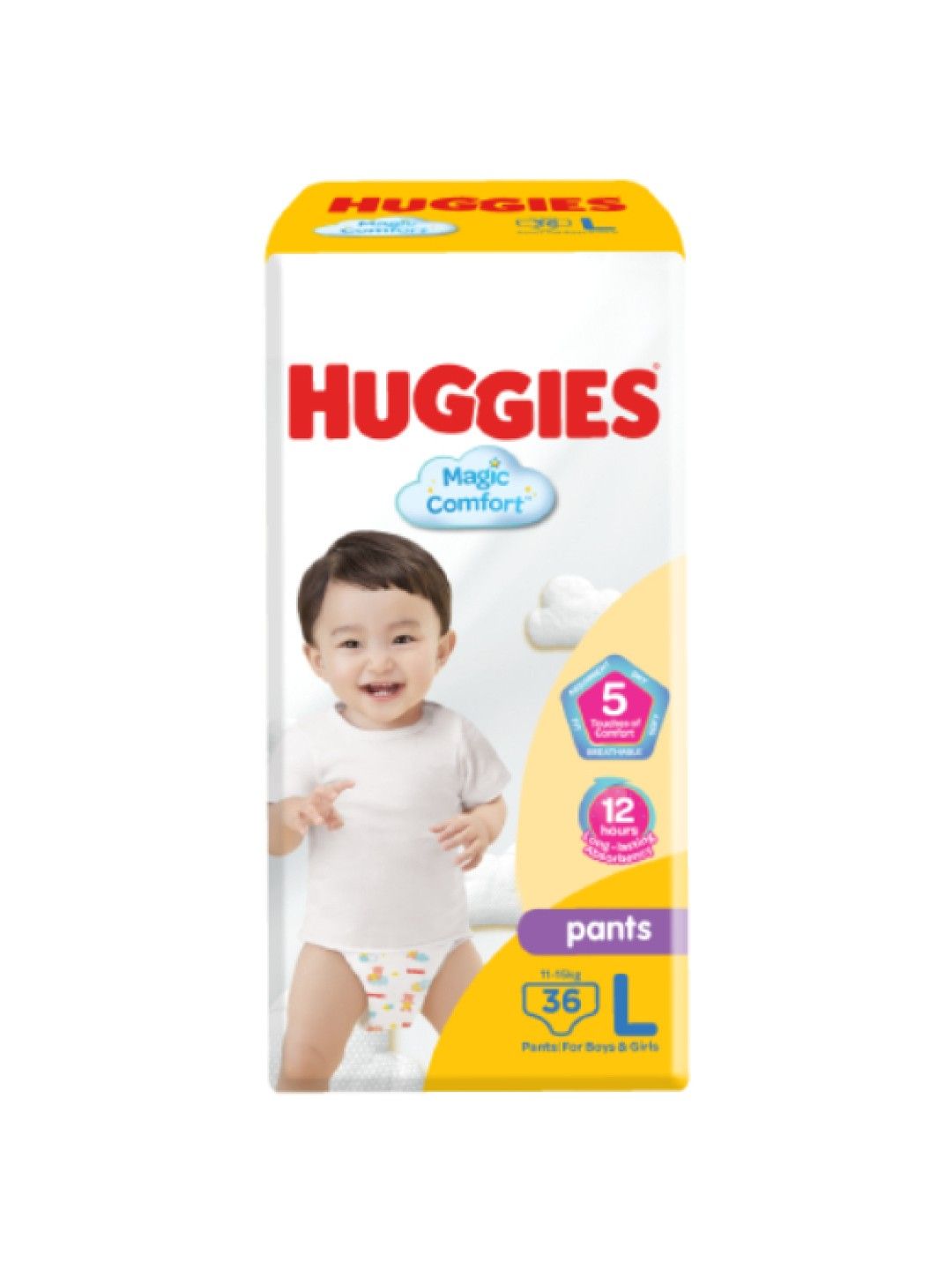 Huggies Magic Comfort Pants Large (36 pcs) (No Color- Image 2)