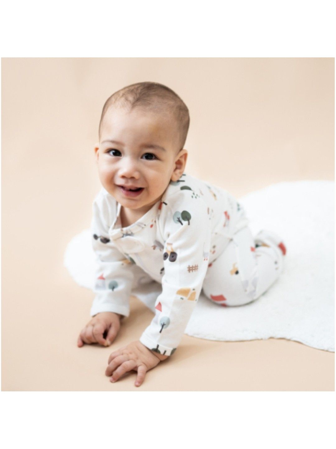 bean fashion Newborn Baby Sleepsuit Farm (Farm- Image 2)