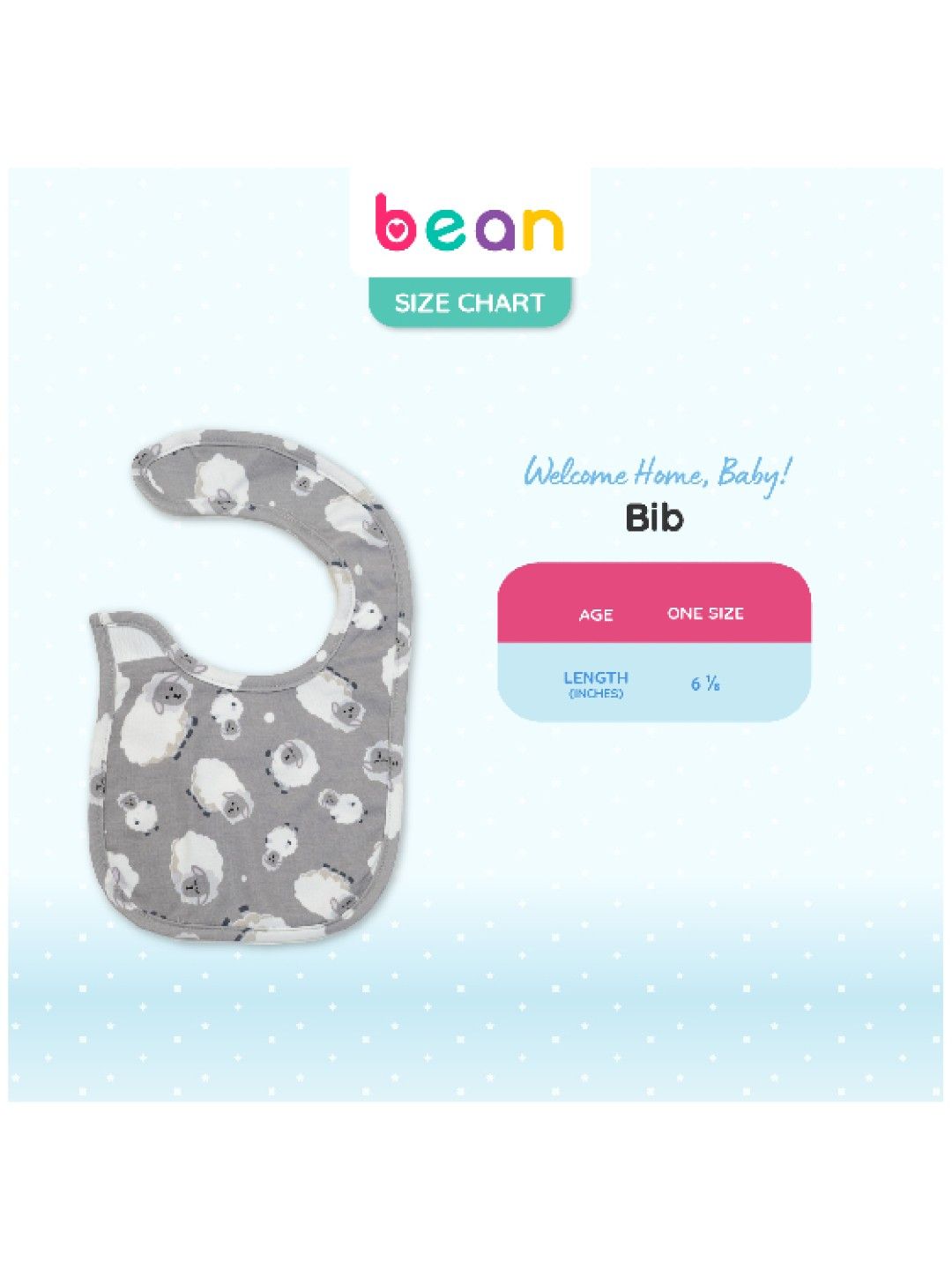 bean fashion 2 pcs Newborn Baby Bib Bundle Carousel (Carousel- Image 2)