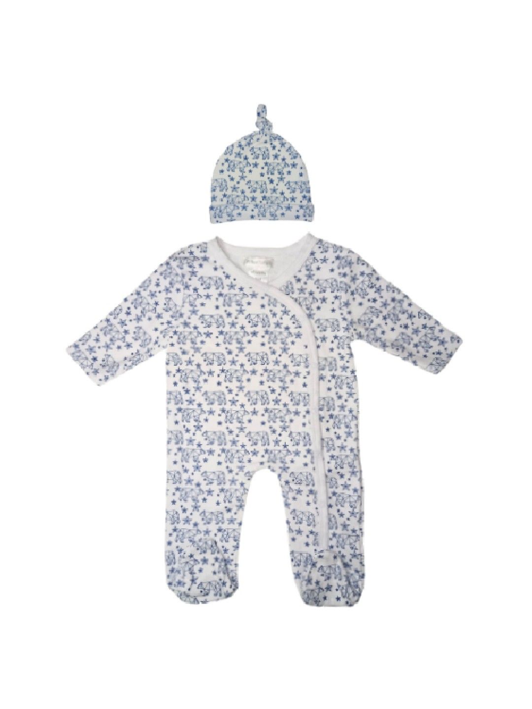 Cottonkind Constellation Short Sleeves Onesies Set of 4 (No Color- Image 2)