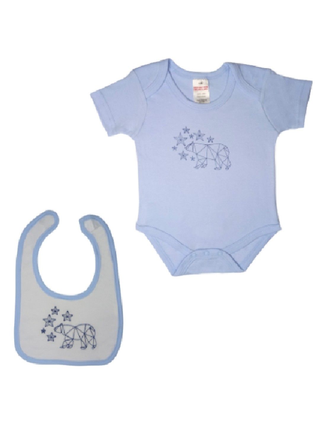 Cottonkind Constellation Short Sleeves Onesies Set of 4 (No Color- Image 3)