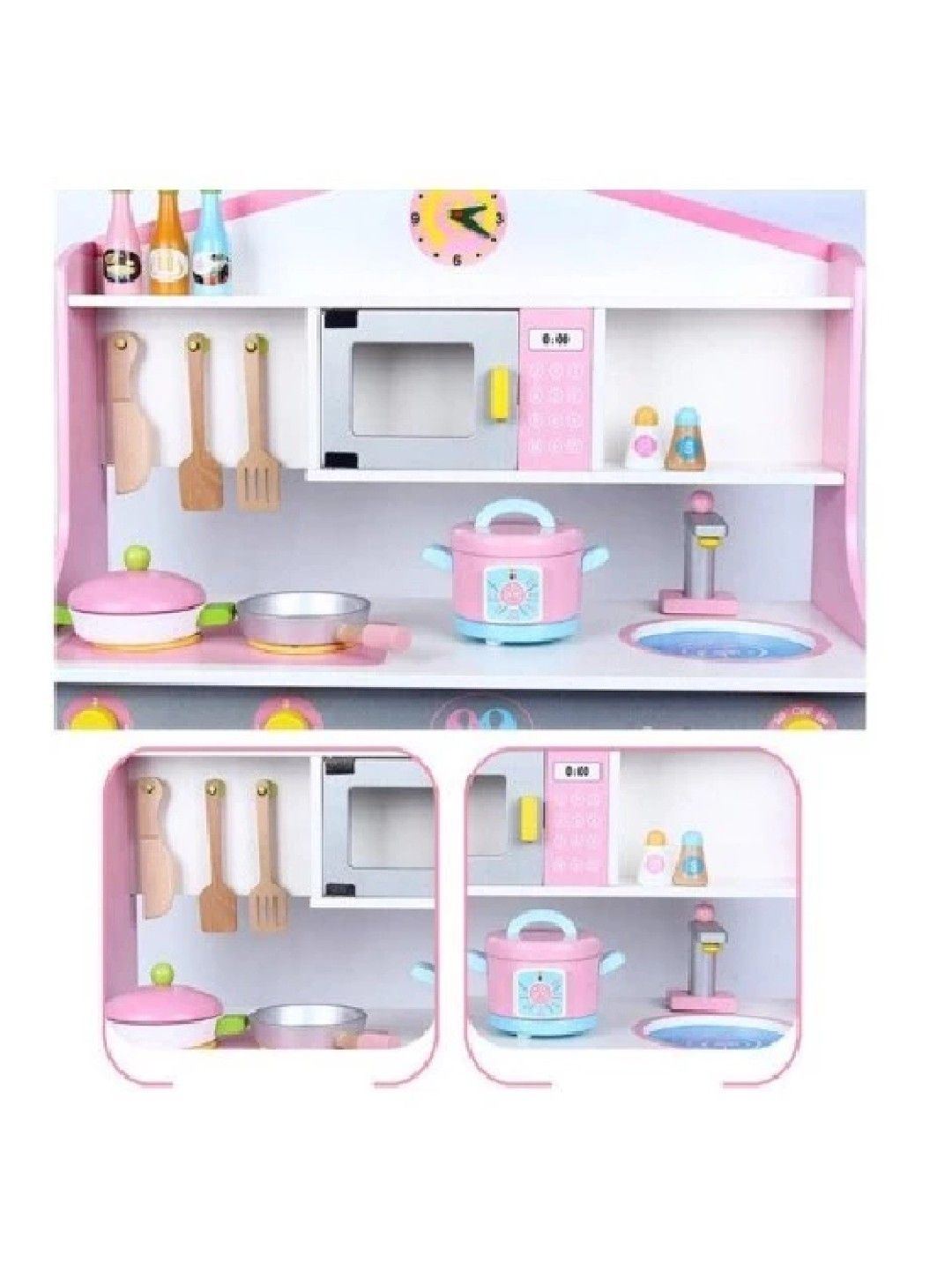 Hungry Hippo PH Wooden Pink Kitchen (No Color- Image 3)