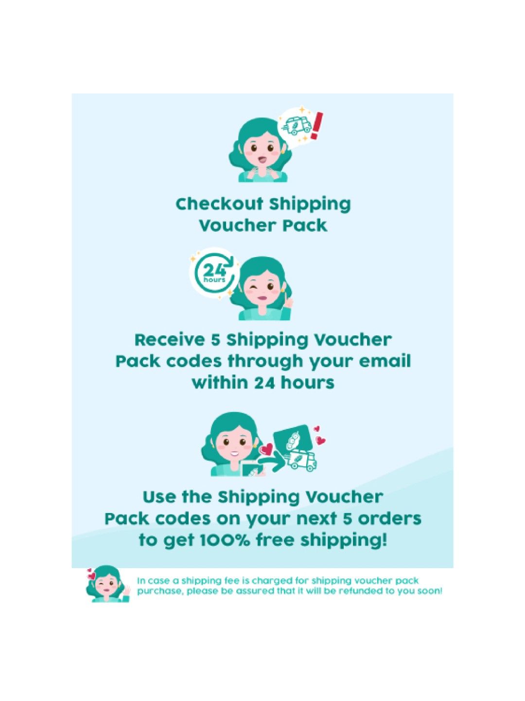 Edamama E-Gifts Shipping Voucher Pack (No Color- Image 2)