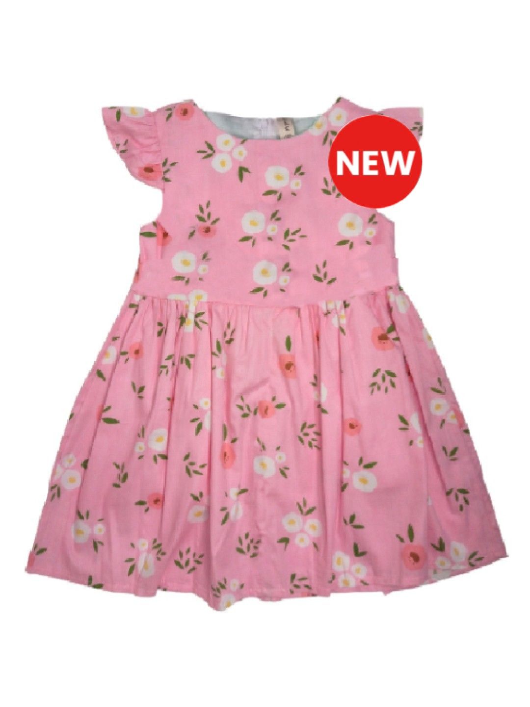 Cottonkind Cap Sleeve Poppy Dress