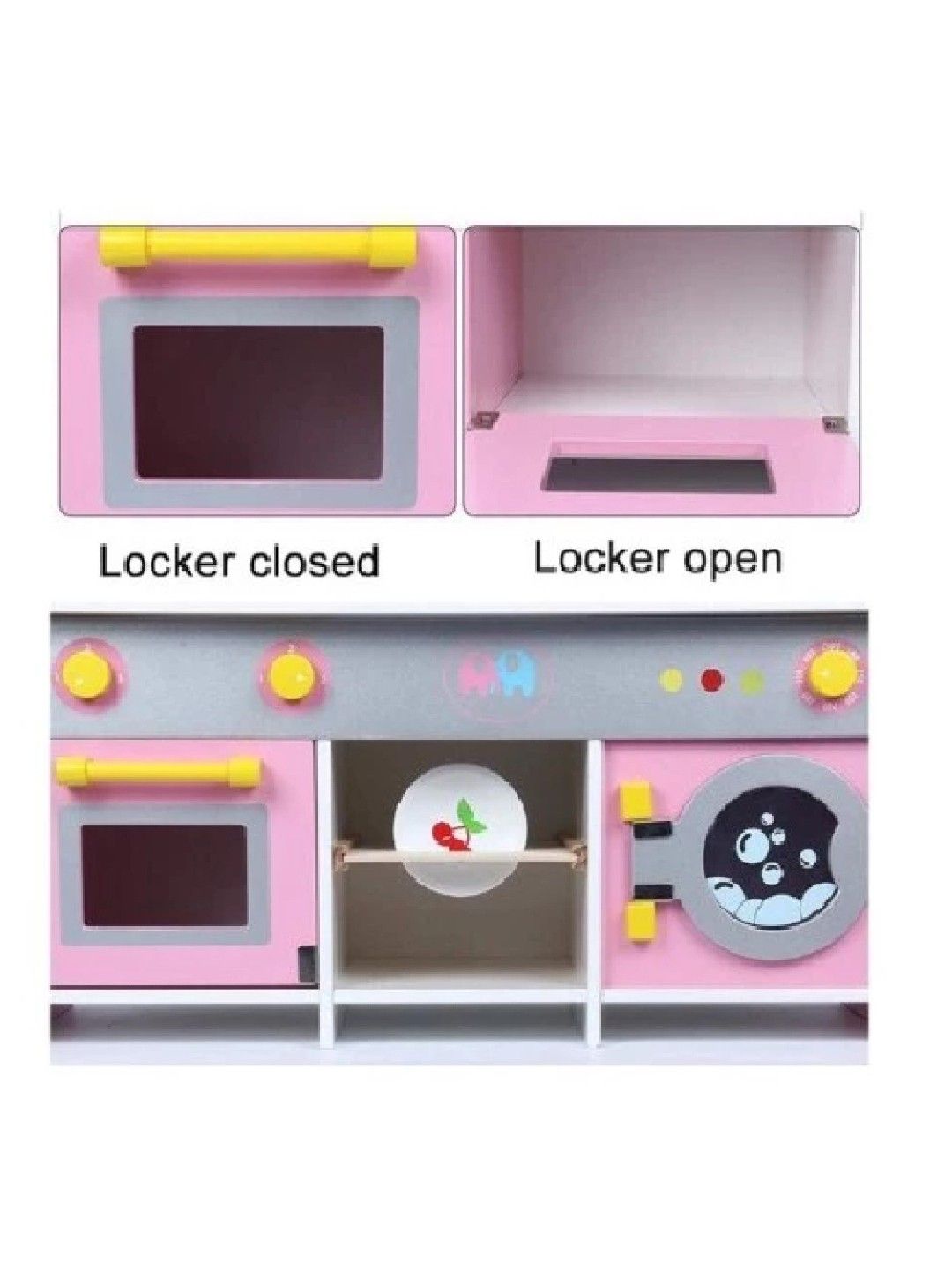 Hungry Hippo PH Wooden Pink Kitchen (No Color- Image 4)