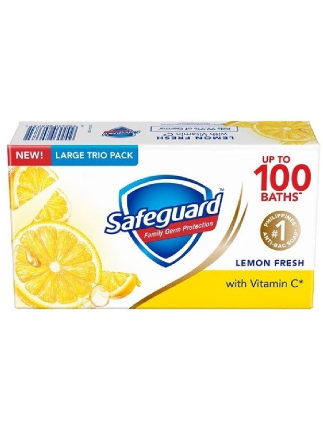 Safeguard Bar Soap Lemon (3 x 115g)