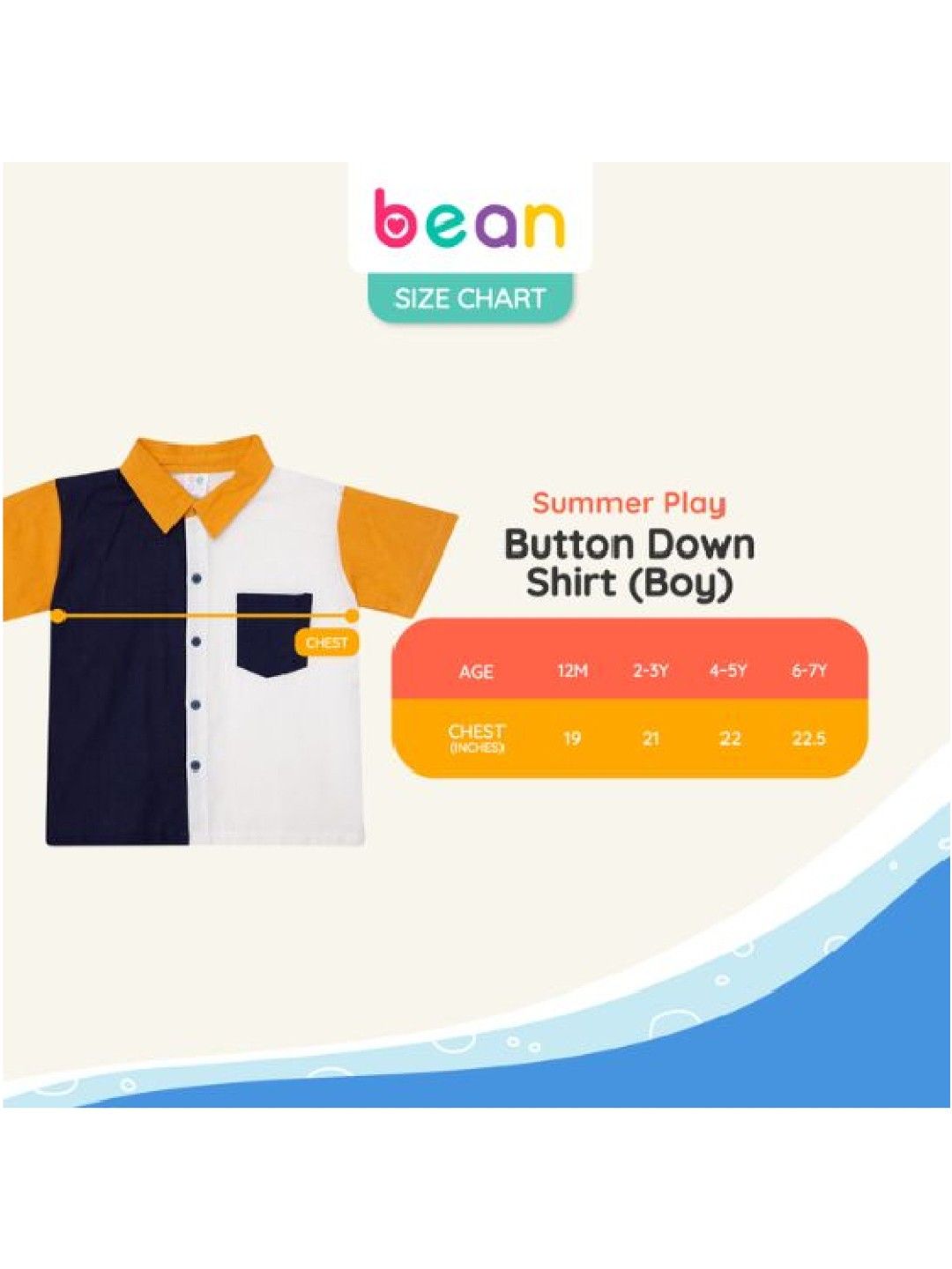 bean fashion Sun Tones Shortsleeves Woven Top (Multicolor- Image 4)