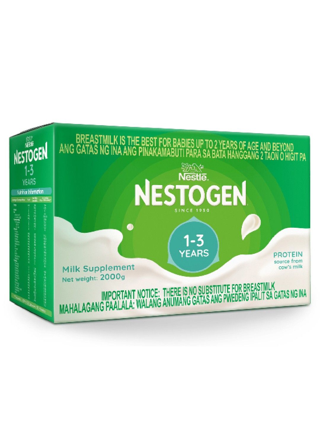 Nestogen 3 Milk Supplement for Children 1-3 Years Old (2kg)