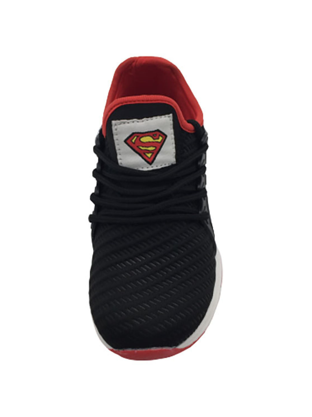 Superman Big Kid's Rubber Shoes 599 (Black/Red- Image 3)