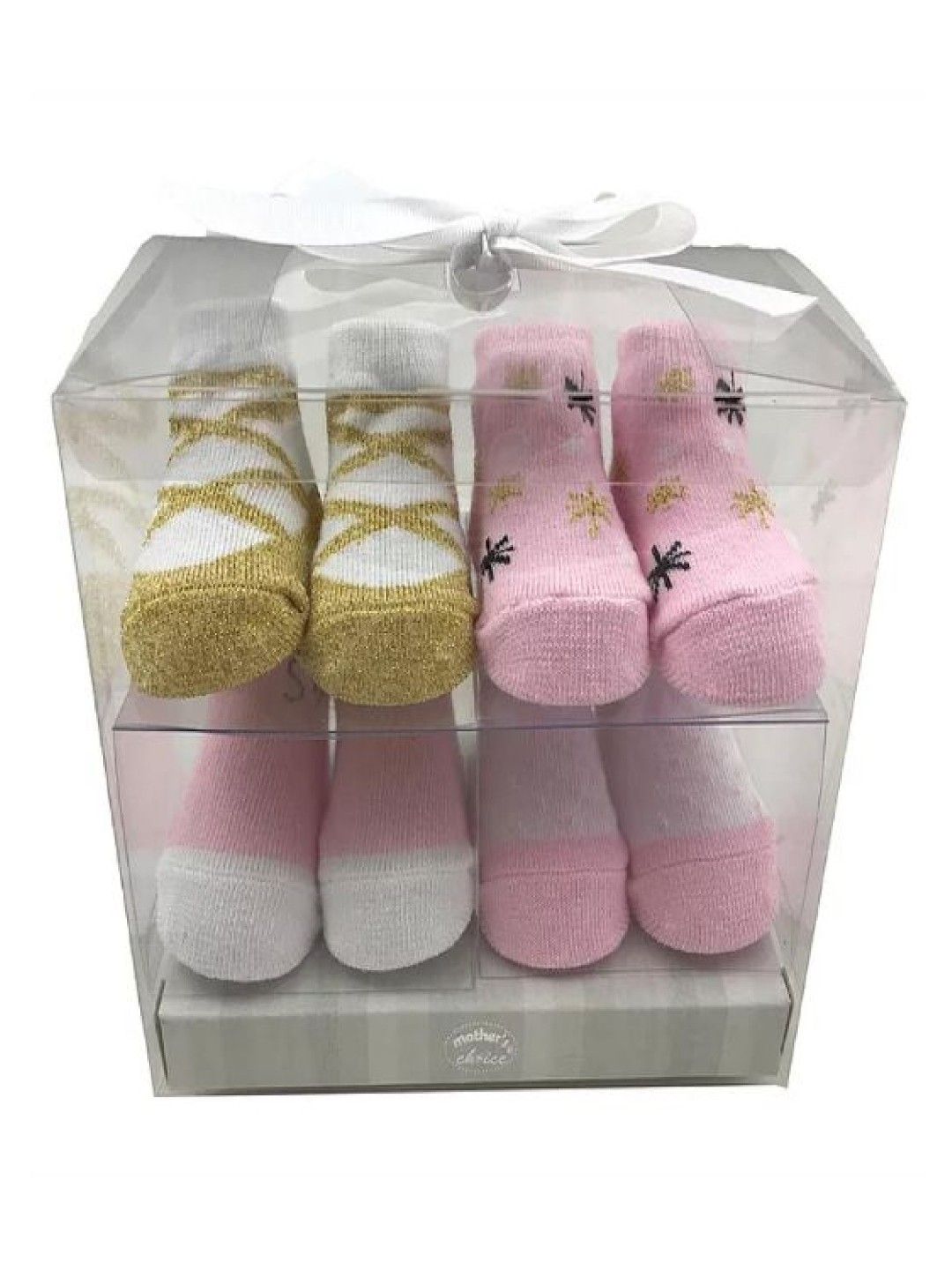 Mother's Choice 4 Pack Baby Socks (IT11840) (No Color- Image 1)