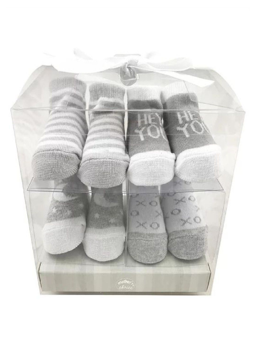 Mother's Choice 4 Pack Baby Socks (IT11841) (No Color- Image 1)