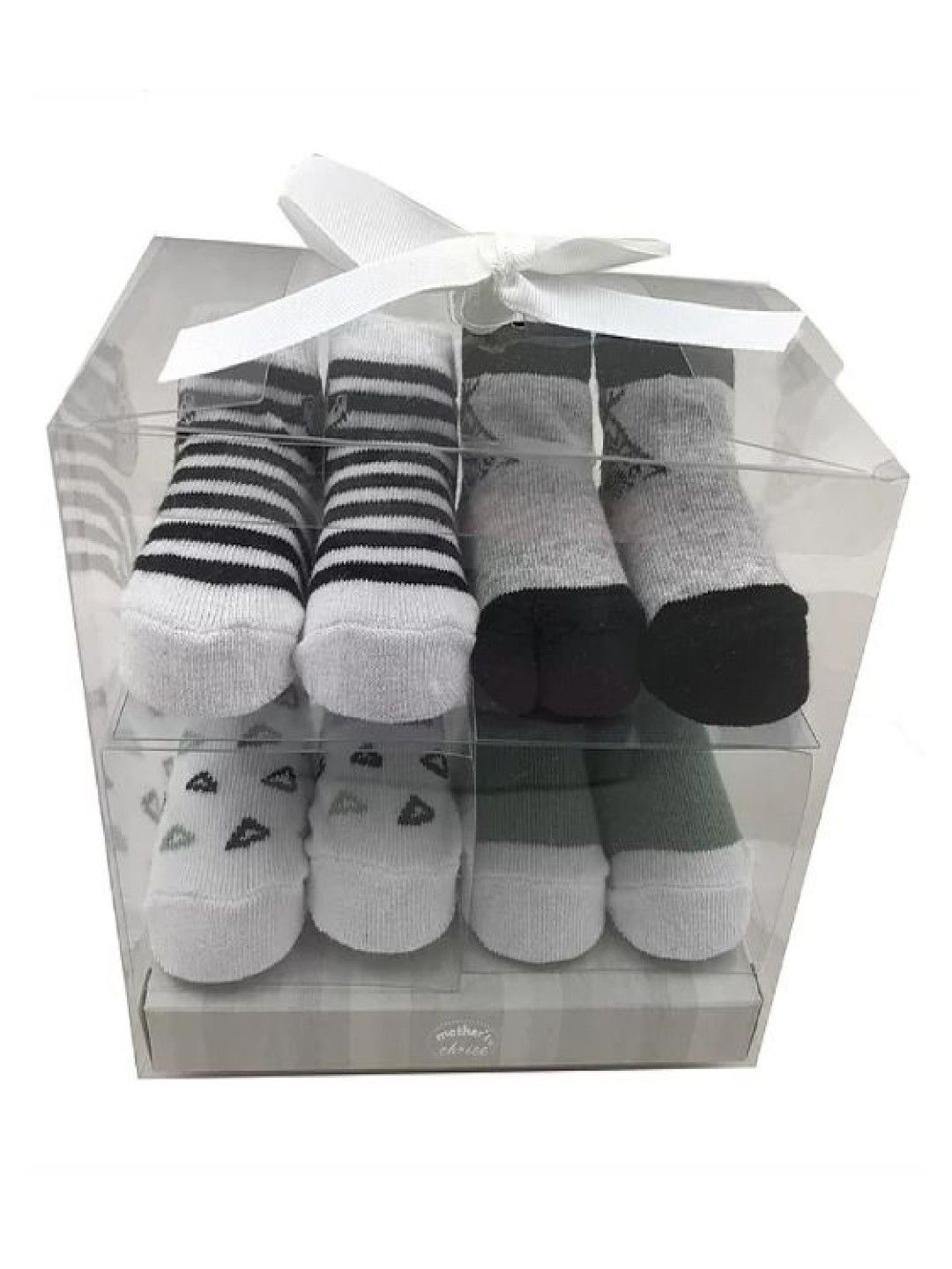Mother's Choice 4 Pack Baby Socks (IT11842) (No Color- Image 1)