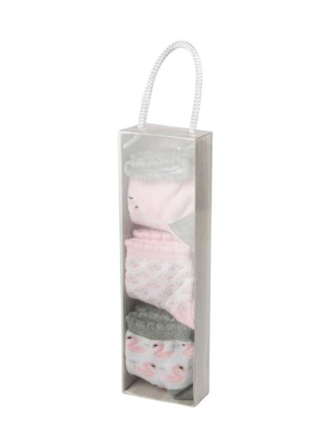 Mother's Choice 3 Pairs Infant Cute Baby Gift Box Socks (IT2463) (No Color- Image 2)